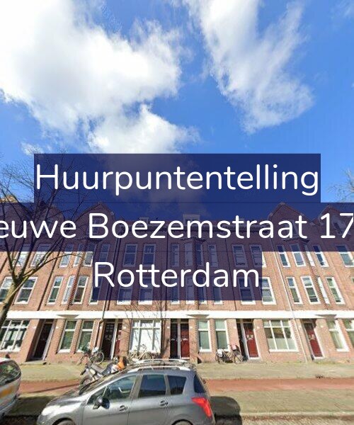Foto gevel Huurpuntentelling voor Nieuwe Boezemstraat 17-B, Rotterdam