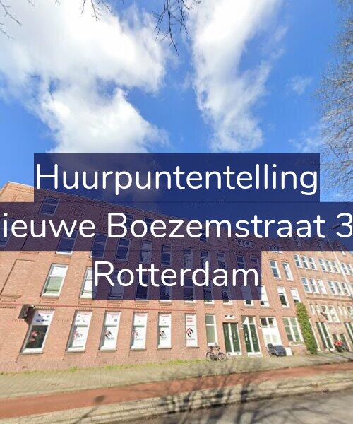 Foto gevel Huurpuntentelling voor Nieuwe Boezemstraat 35, Rotterdam