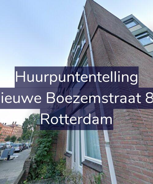 Foto gevel Huurpuntentelling voor Nieuwe Boezemstraat 80, Rotterdam