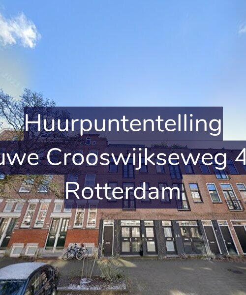 Foto gevel Huurpuntentelling voor Nieuwe Crooswijkseweg 42-B, Rotterdam