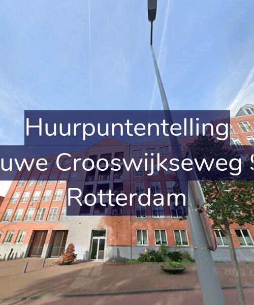 Foto gevel Huurpuntentelling voor Nieuwe Crooswijkseweg 9-C, Rotterdam