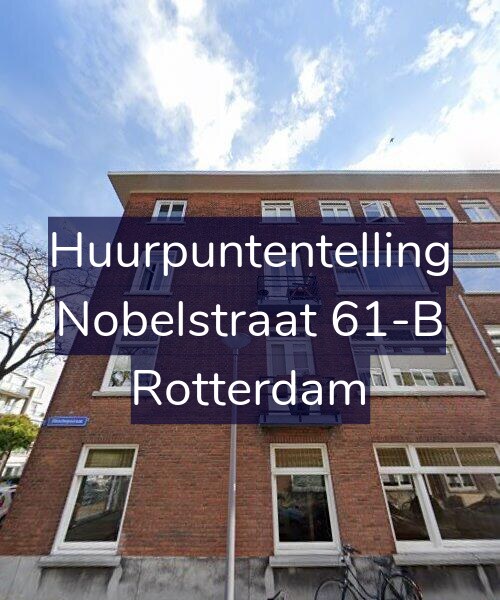 Foto gevel Huurpuntentelling voor Nobelstraat 61-B, Rotterdam