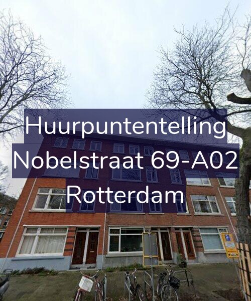 Foto gevel Huurpuntentelling voor Nobelstraat 69-A02, Rotterdam