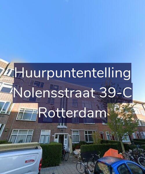 Foto gevel Huurpuntentelling voor Nolensstraat 39-C, Rotterdam