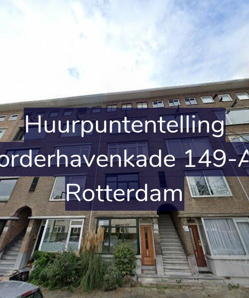 Foto gevel Huurpuntentelling voor Noorderhavenkade 149-A02, Rotterdam
