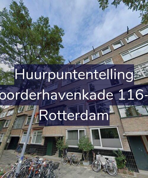 Foto gevel Huurpuntentelling voor Noorderhavenkade 116-A, Rotterdam