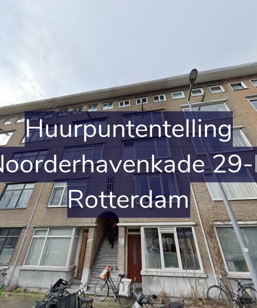 Foto gevel Huurpuntentelling voor Noorderhavenkade 29-B, Rotterdam
