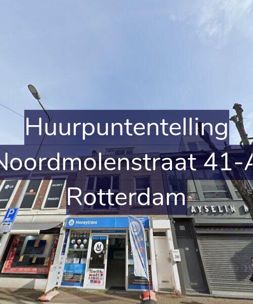 Foto gevel Huurpuntentelling voor Noordmolenstraat 41-A, Rotterdam