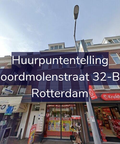 Foto gevel Huurpuntentelling voor Noordmolenstraat 32-BV, Rotterdam