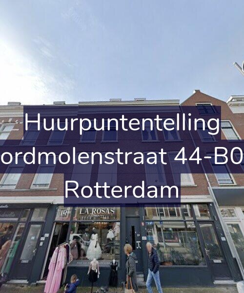 Foto gevel Huurpuntentelling voor Noordmolenstraat 44-B02R, Rotterdam