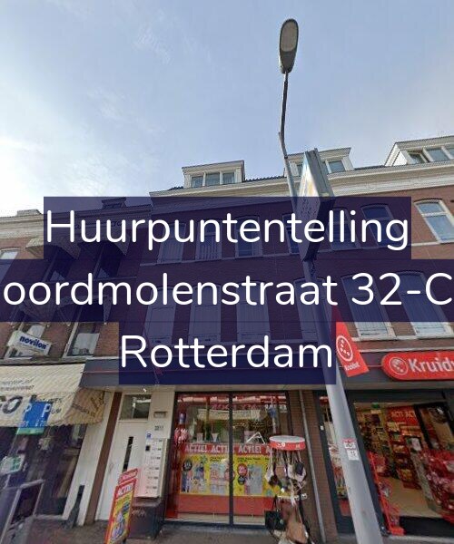 Foto gevel Huurpuntentelling voor Noordmolenstraat 32-CV, Rotterdam