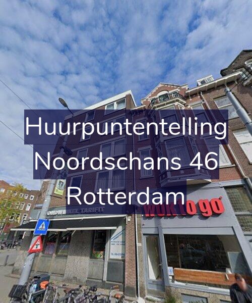 Foto gevel Huurpuntentelling voor Noordschans 46, Rotterdam