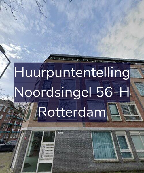 Foto gevel Huurpuntentelling voor Noordsingel 56-H, Rotterdam