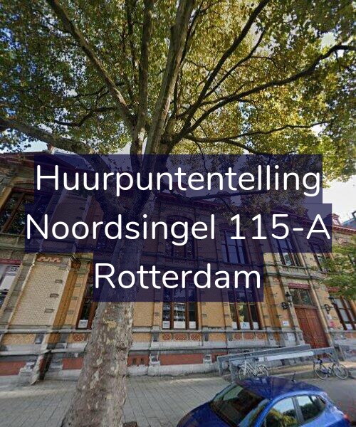 Foto gevel Huurpuntentelling voor Noordsingel 115-A, Rotterdam