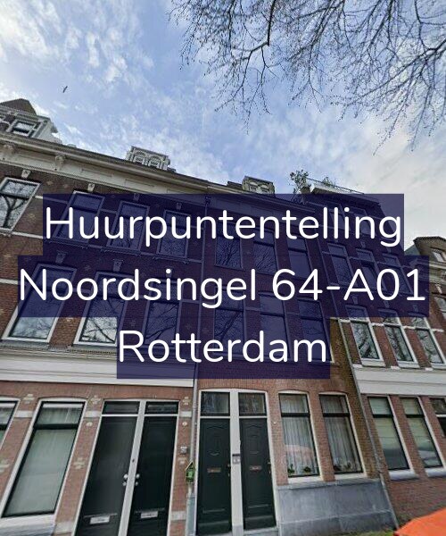 Foto gevel Huurpuntentelling voor Noordsingel 64-A01, Rotterdam