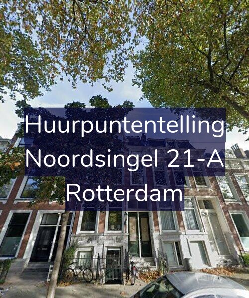 Foto gevel Huurpuntentelling voor Noordsingel 21-A, Rotterdam