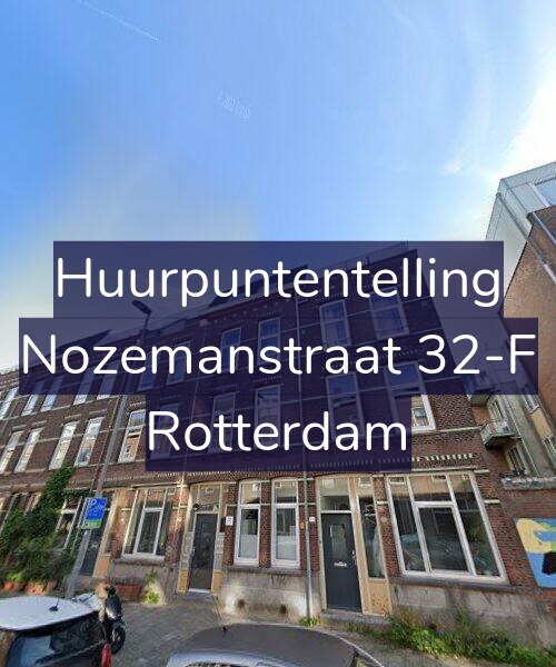 Foto gevel Huurpuntentelling voor Nozemanstraat 32-F, Rotterdam