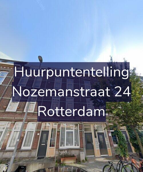 Foto gevel Huurpuntentelling voor Nozemanstraat 24, Rotterdam