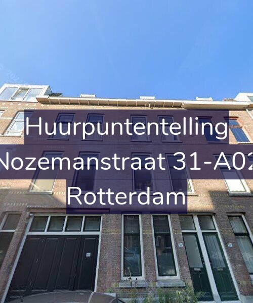 Foto gevel Huurpuntentelling voor Nozemanstraat 31-A02, Rotterdam
