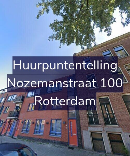 Foto gevel Huurpuntentelling voor Nozemanstraat 100, Rotterdam
