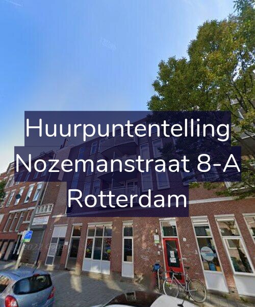 Foto gevel Huurpuntentelling voor Nozemanstraat 8-A, Rotterdam