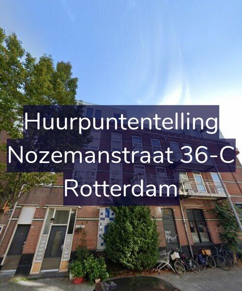 Foto gevel Huurpuntentelling voor Nozemanstraat 36-C, Rotterdam