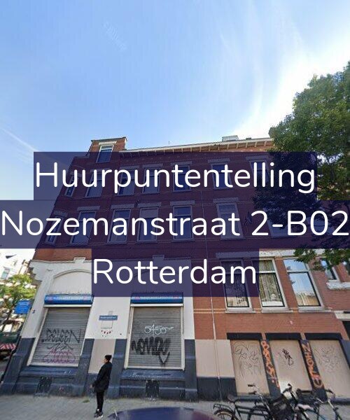 Foto gevel Huurpuntentelling voor Nozemanstraat 2-B02, Rotterdam