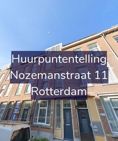 Foto gevel Huurpuntentelling voor Nozemanstraat 11, Rotterdam