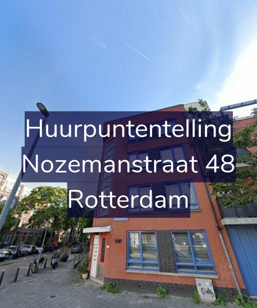 Foto gevel Huurpuntentelling voor Nozemanstraat 48, Rotterdam