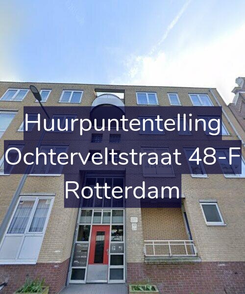 Foto gevel Huurpuntentelling voor Ochterveltstraat 48-F, Rotterdam