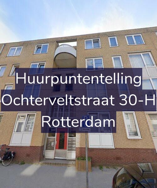 Foto gevel Huurpuntentelling voor Ochterveltstraat 30-H, Rotterdam