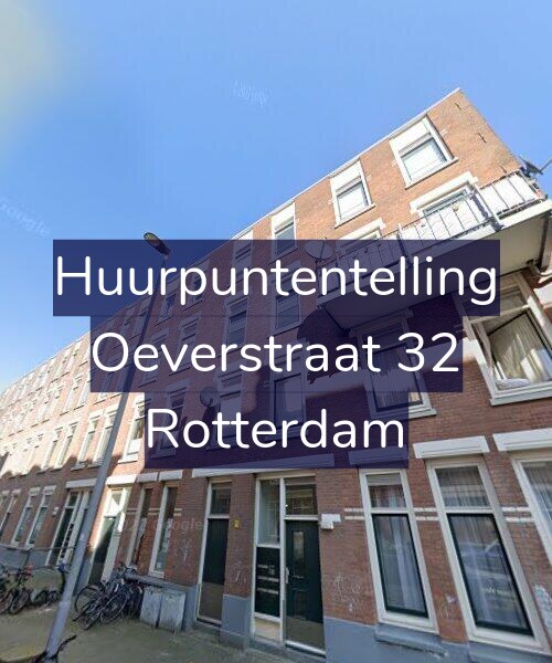 Foto gevel Huurpuntentelling voor Oeverstraat 32, Rotterdam