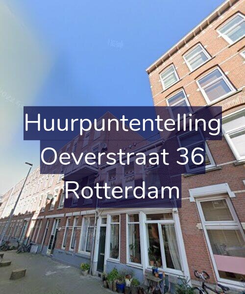 Foto gevel Huurpuntentelling voor Oeverstraat 36, Rotterdam