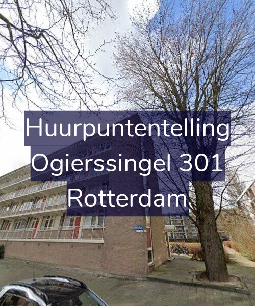 Foto gevel Huurpuntentelling voor Ogierssingel 301, Rotterdam