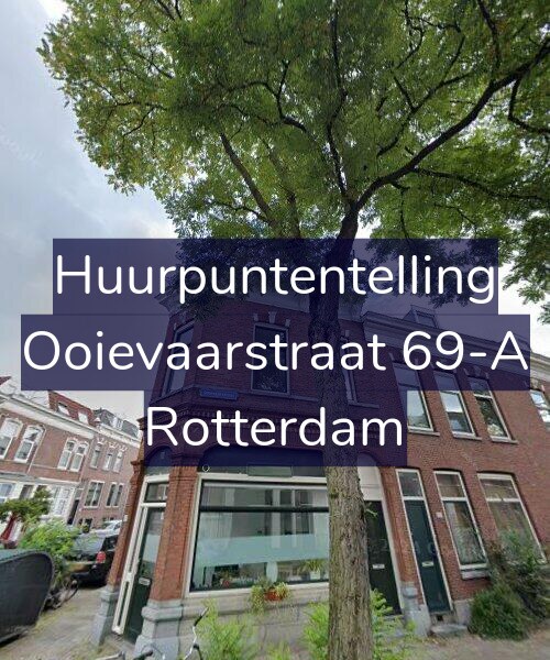 Foto gevel Huurpuntentelling voor Ooievaarstraat 69-A, Rotterdam