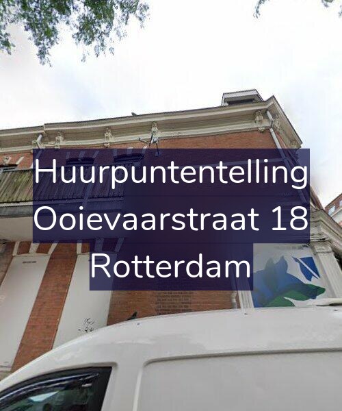 Foto gevel Huurpuntentelling voor Ooievaarstraat 18, Rotterdam