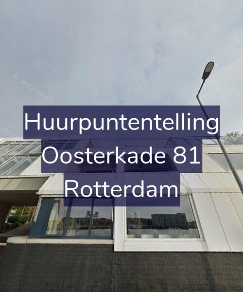 Foto gevel Huurpuntentelling voor Oosterkade 81, Rotterdam