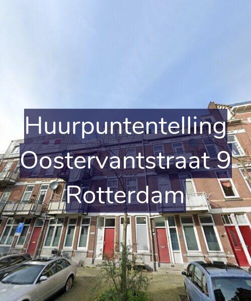 Foto gevel Huurpuntentelling voor Oostervantstraat 9, Rotterdam