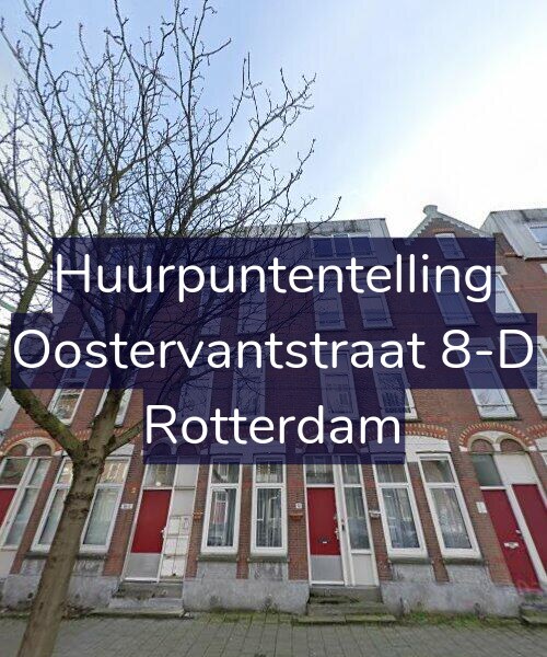 Foto gevel Huurpuntentelling voor Oostervantstraat 8-D, Rotterdam