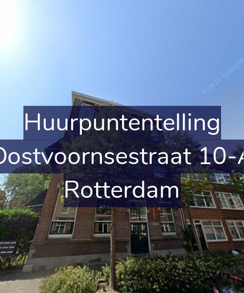 Foto gevel Huurpuntentelling voor Oostvoornsestraat 10-A, Rotterdam