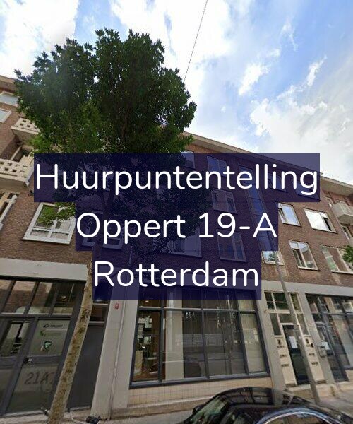 Foto gevel Huurpuntentelling voor Oppert 19-A, Rotterdam