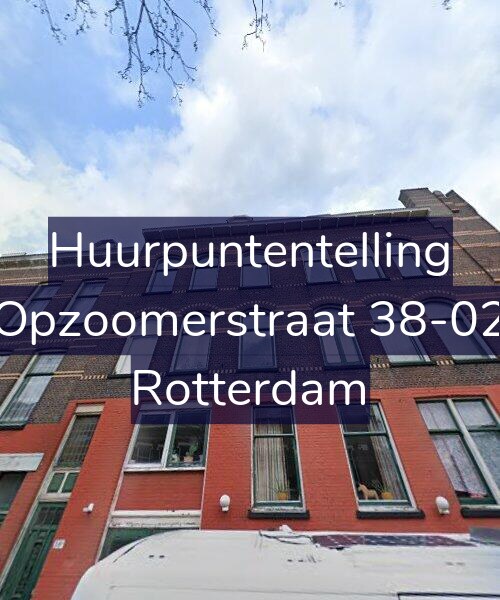 Foto gevel Huurpuntentelling voor Opzoomerstraat 38-02, Rotterdam