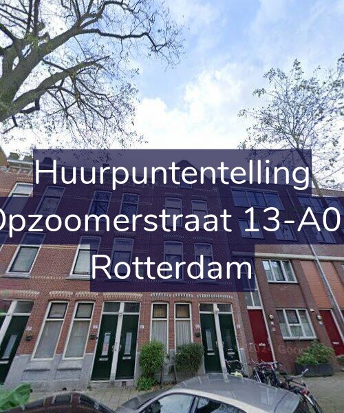 Foto gevel Huurpuntentelling voor Opzoomerstraat 13-A02, Rotterdam