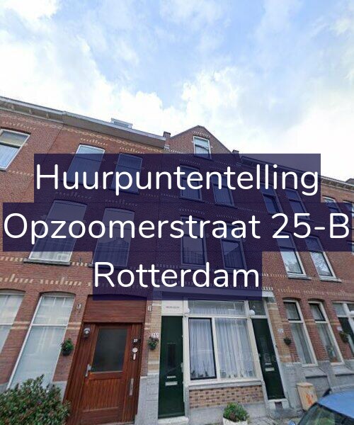 Foto gevel Huurpuntentelling voor Opzoomerstraat 25-B, Rotterdam