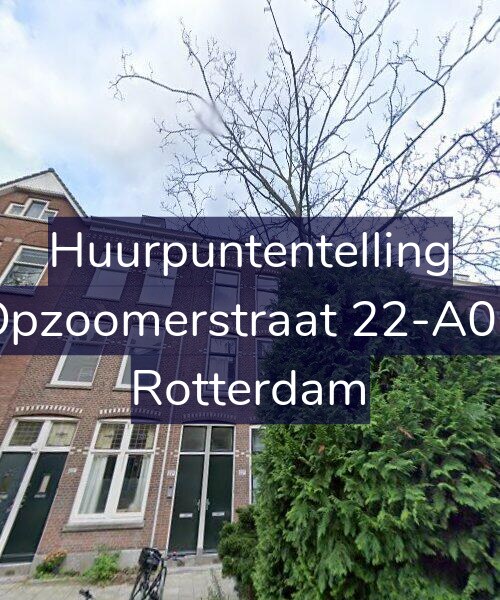 Foto gevel Huurpuntentelling voor Opzoomerstraat 22-A01, Rotterdam