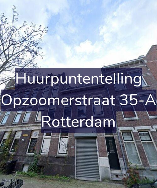 Foto gevel Huurpuntentelling voor Opzoomerstraat 35-A, Rotterdam