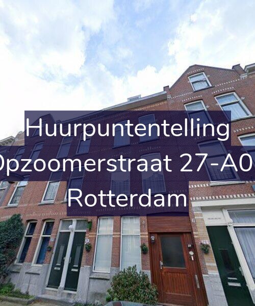 Foto gevel Huurpuntentelling voor Opzoomerstraat 27-A02, Rotterdam
