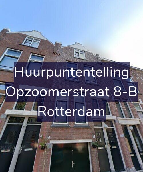 Foto gevel Huurpuntentelling voor Opzoomerstraat 8-B, Rotterdam
