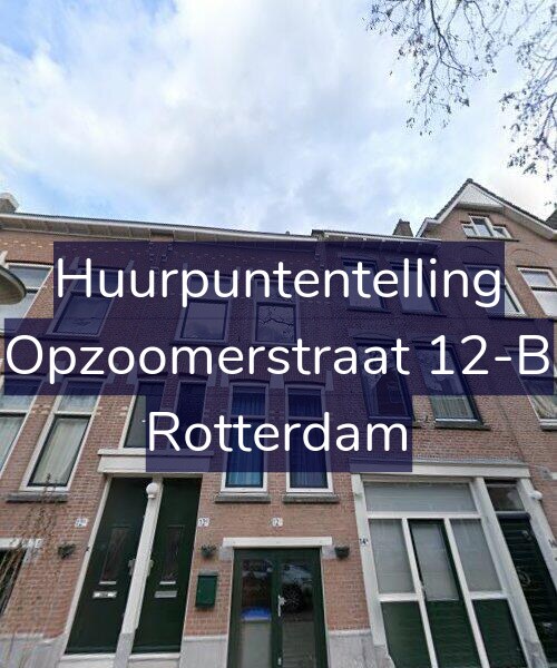 Foto gevel Huurpuntentelling voor Opzoomerstraat 12-B, Rotterdam
