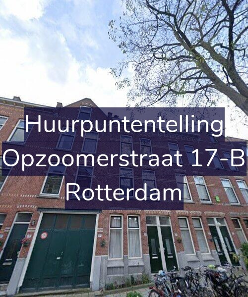 Foto gevel Huurpuntentelling voor Opzoomerstraat 17-B, Rotterdam